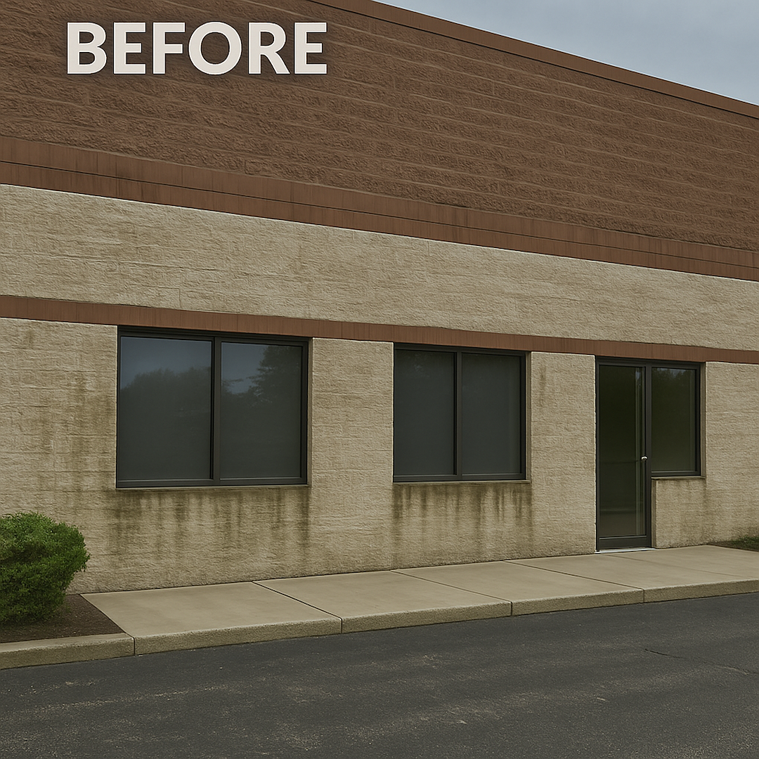 Commercial Building Wash in Green, OH – First Impressions Matter!